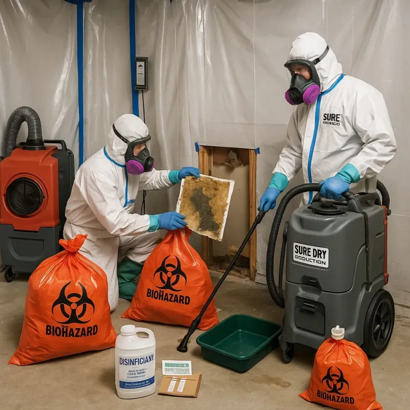 Contaminated Water Handling Protocols process in Red Corral, CA