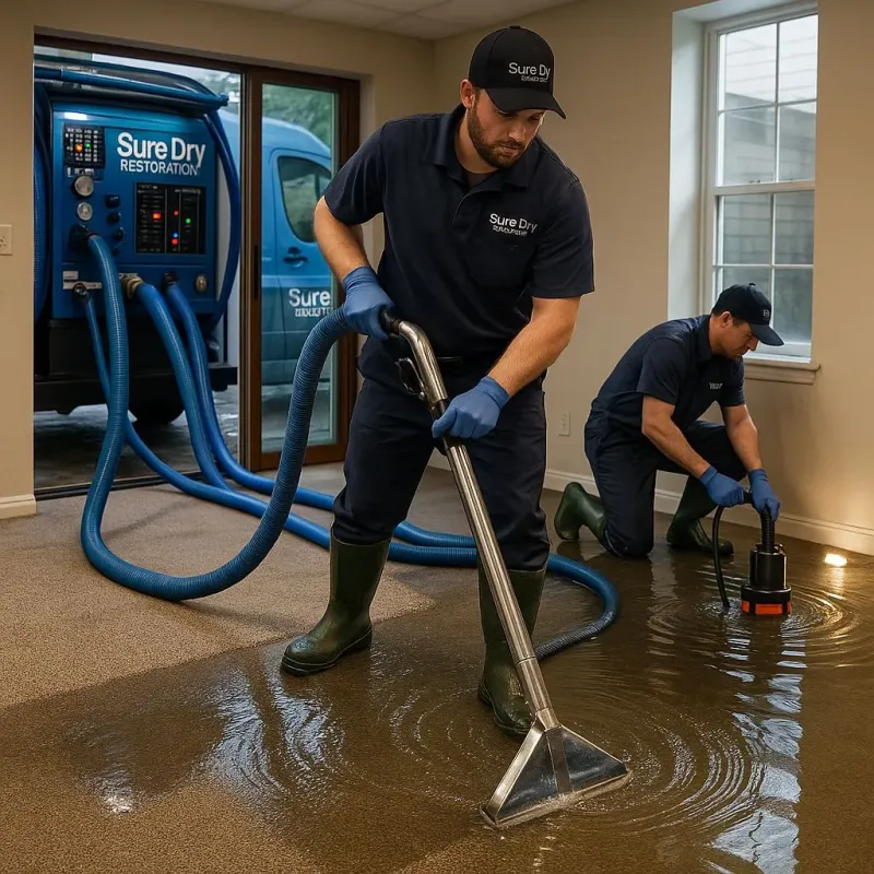 Water Extraction and Removal process in Red Corral, CA